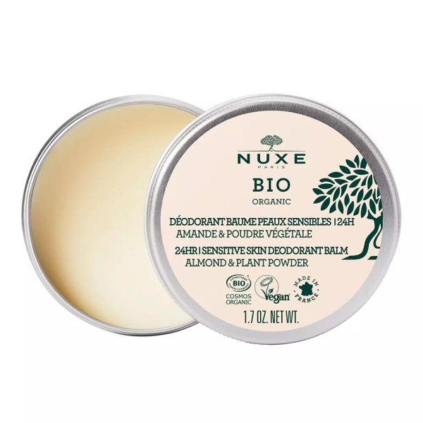 Nuxe Bio Déodorant Bio Baume Peaux Sensitive 24h 50 Ml Mixte