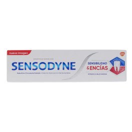 Sensodyne creme dental para gengivas e sensibilidade 75 ml unissex