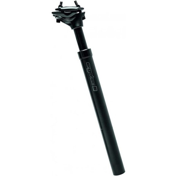 Ergotec Tija De Sillin Con Suspension Sp-10.0 Vario 31.6 350 Mm 45 Mm 15 Mm Offset Aluminio Negro