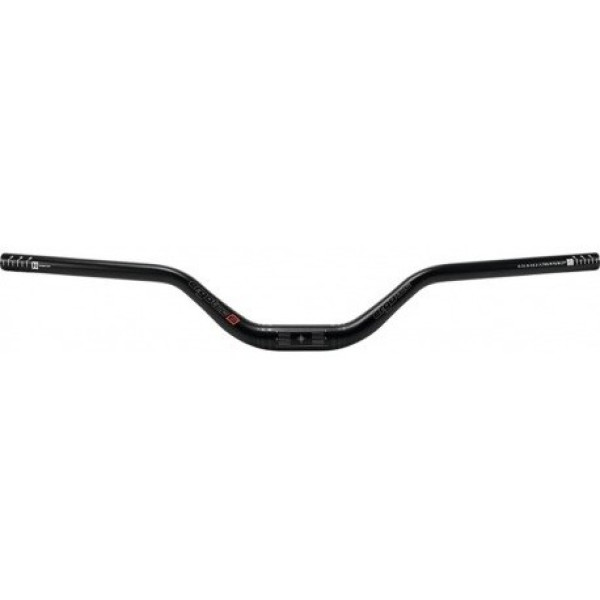 Ergotec Handlebar Riser Bar 30 6+ 780 Mm 31.8 12 Hauteur 30 Mm Aluminium Noir Mat