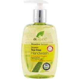 Dr Organic Tea Tree Handwash - Jabon en gel para Manos de Arbol de Te 250 ml 