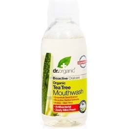Dr Organic Tea Tree Mondwater - Tea Tree Mondwater 500 ml