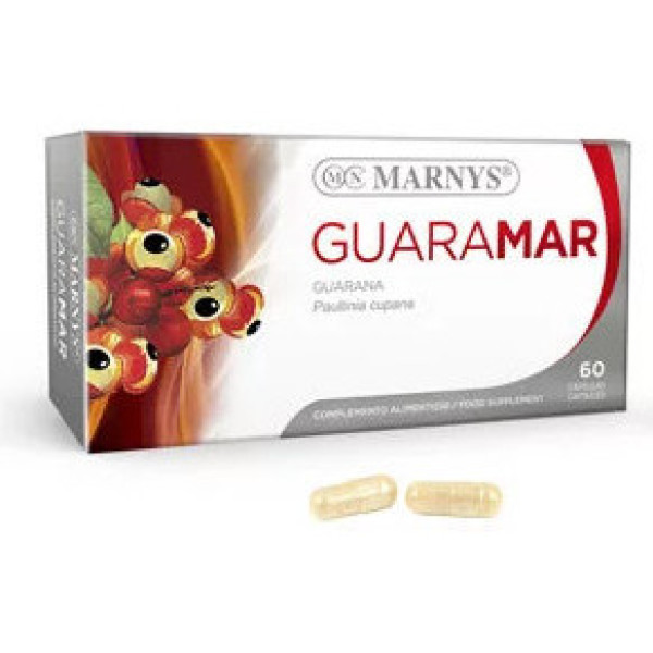 Marnys Guaramar Guarana 60 Caps X 500 Mg