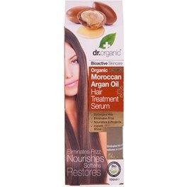 Dr Organic Moroccan Argan Oil Hair Treatment Serum - Tratamiento Capilar de Aceite de Argan 100 ml