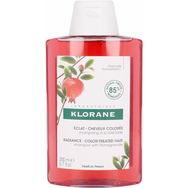 Klorane Color Radiance Shampoo Com Romã 200 ml Unissex