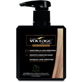 Voltage Cosmetics Liso Keratina Mascarilla 500 Ml Unisex