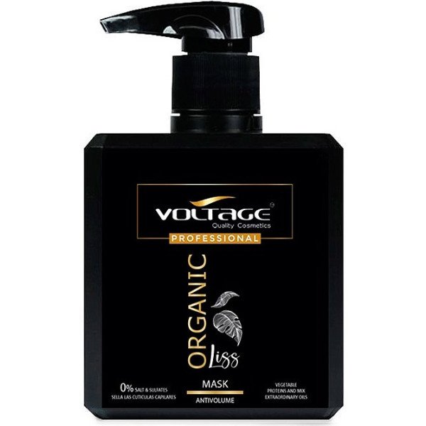 Voltage Cosmetics Shampooing Kératine Lisse 500 Ml Unisexe