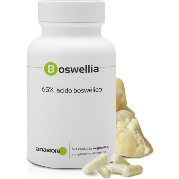 Anastore Boswelia * 370 Mg / 90 Cápsulas * Titulado Al 65% En ácido Boswélico
