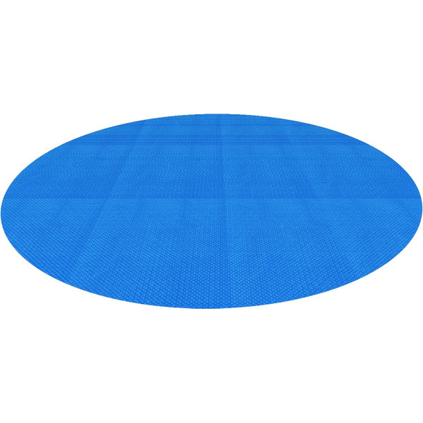 Ecd Germany Cubierta Solar Redonda ø 5 M 400 µm Azul Para Piscina Lámina Isotérmica De Cojín De Aire De Pe Manta Térmica L