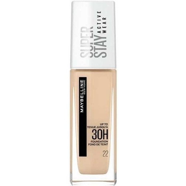 Maybelline Superstay Activewear 30h Foundation 22-lumière Bisque 30 Ml Femme