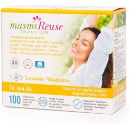 Masmi Compresa De Tela Lavable Dia Con Alas
