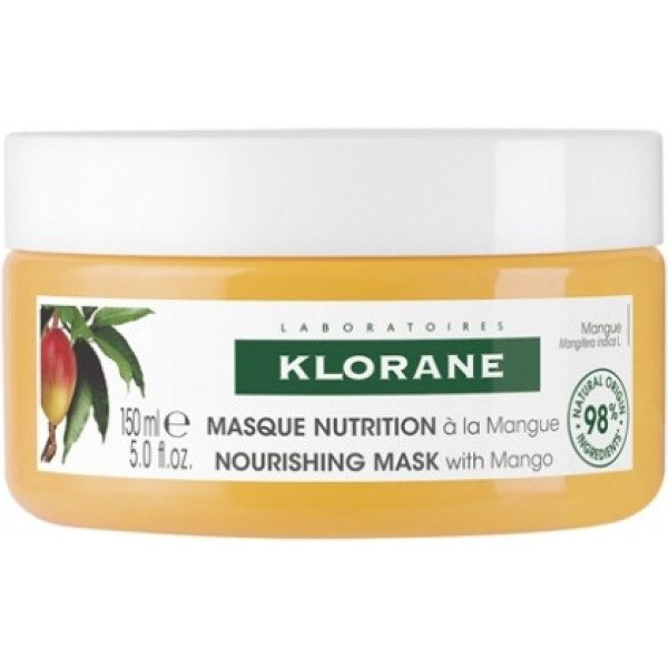 Klorane Masque Nutrition Au Mangue 150 ml Unisex