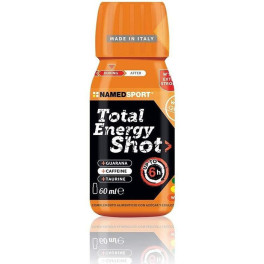 Namedsport Total Energy Shot Boisson Stimulante Avant/Durant Orange 60 Ml (50 unités)