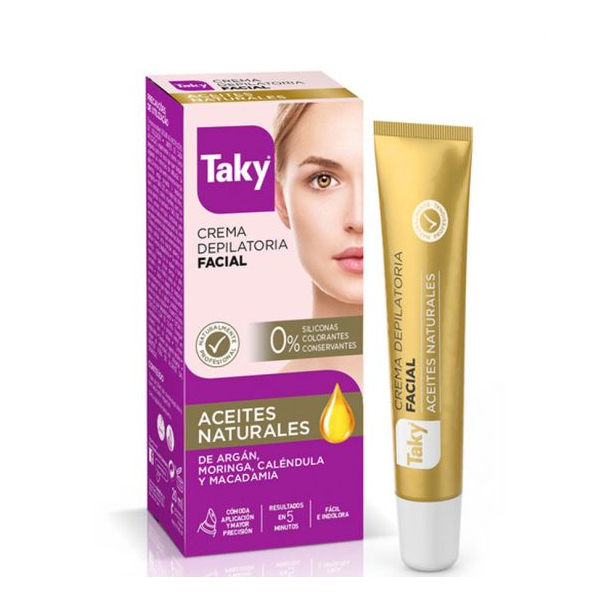 Takey creme depilatório facial de Óleos Naturais 20 Ml Mulher