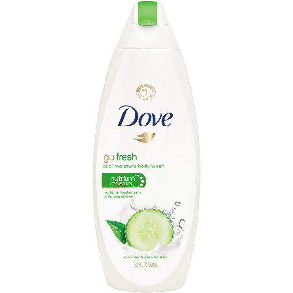 Dove Go Fresh Cucumber & Green Tea Moisturizing Shower Gel 700 Ml Unisex
