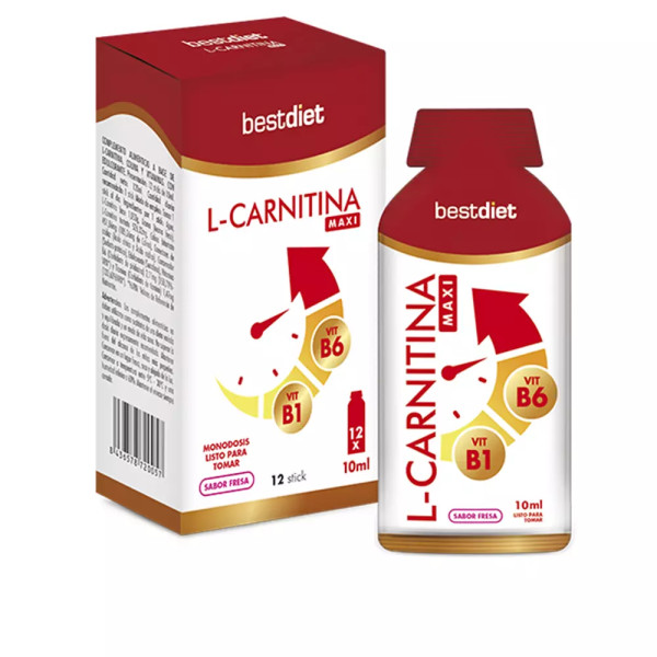 Bestdiet L-carnitina dieta 12 bastoncini unisex