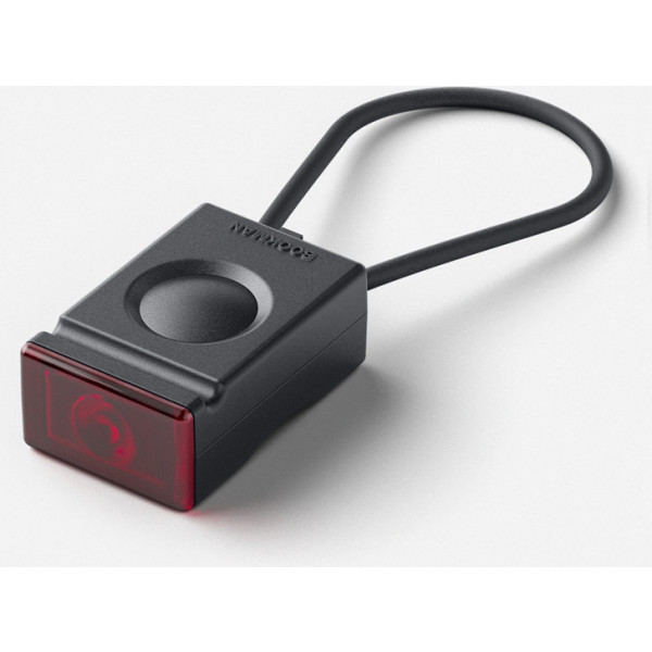 Bookman Block Led Rear Light Usb Black