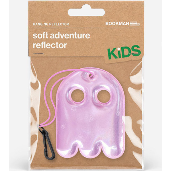 Bookman Reflector Colgante Para Cremallera Fantasma Rosa