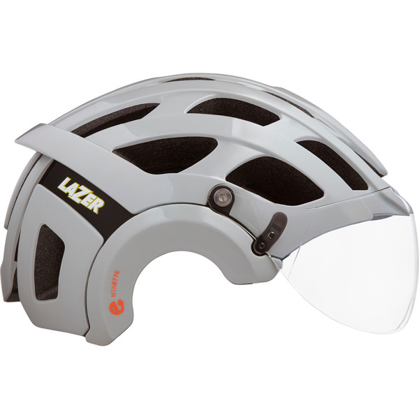 Lazer Casco Anverz Nta Gris Pizarra +led