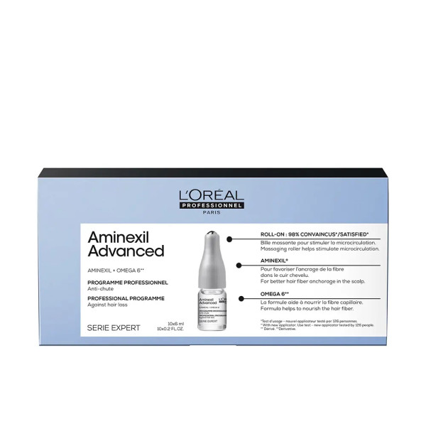 L\'oreal Expert Professionnel Aminexil Advanced Anti-falling Hair Program 10 X 6 Ml Unissex