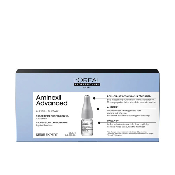 L\'oreal Expert Professionnel Aminexil Programma Avanzato Anti-assottigliamento Per Capelli 10 X 6 Ml Unisex