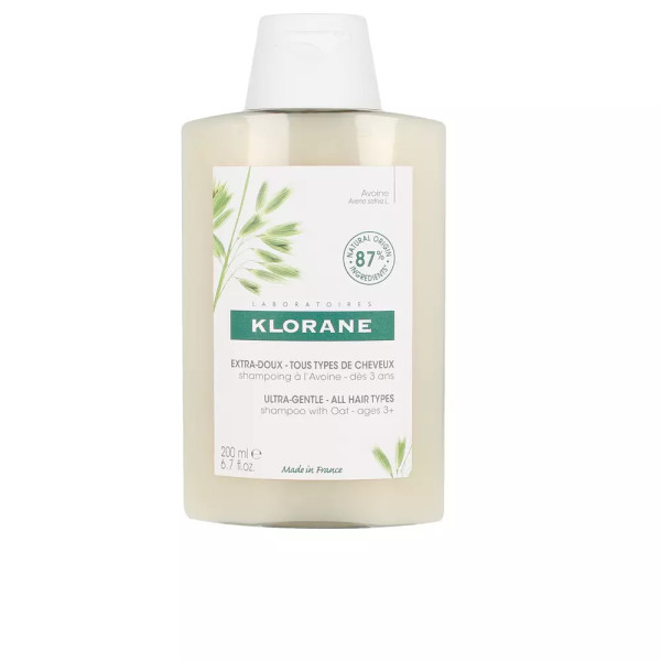 Klorane Shampoo Ultra Suave com Leite de Aveia 200 ml Unissex