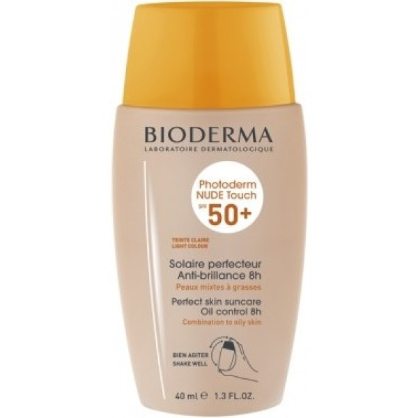 Bioderma Photoderm Nude Touch Spf50+ Claire 40 Ml Unisex