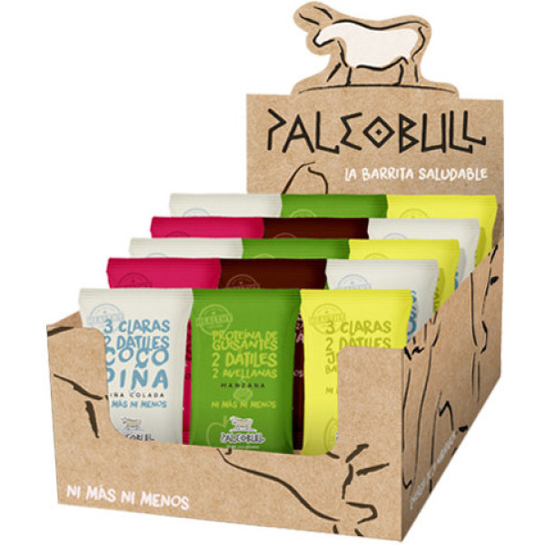 Paleobull Pack 5 New Flavors 15 Bars X 50 Gr