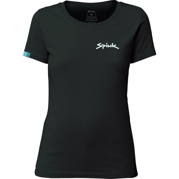 Spiuk Sportline T-Shirt à manches courtes Sc Supporter Femme Noir
