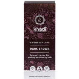 Khadi Herbal Color Castaño Oscuro 500 Gr