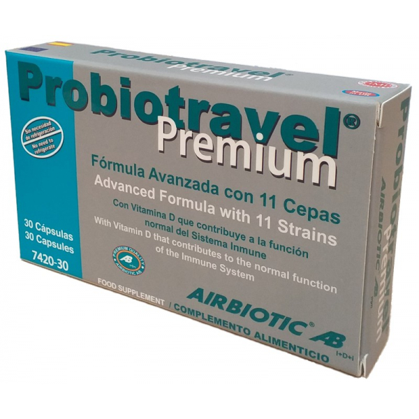 Airbiotic Probiotravel Premium 30 Gélules