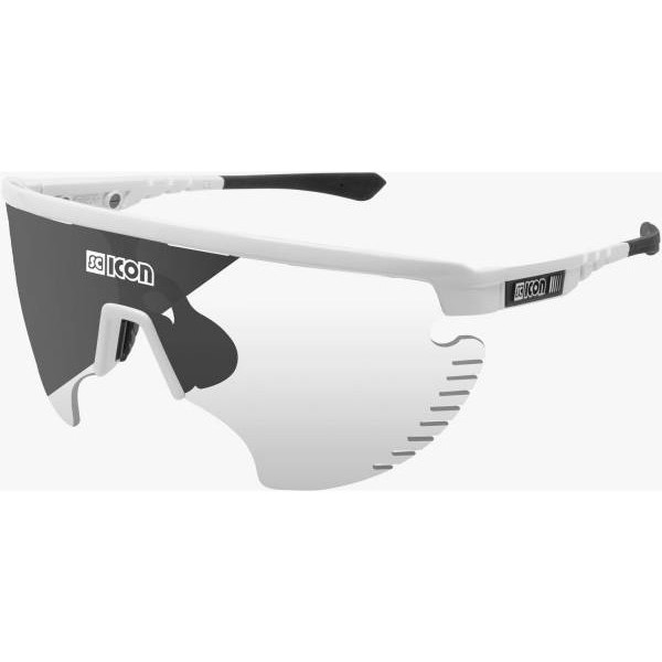 Scicon Gafas Aerowing Lamon Scnpp Lente Fotocromatica Plata/montura Blanco Brillo