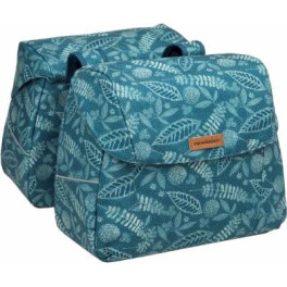 New Looxs Alforjas Joli 37l Impermeable Poliester Azul Bosque Con Reflectantes (38x18x30 Cm)