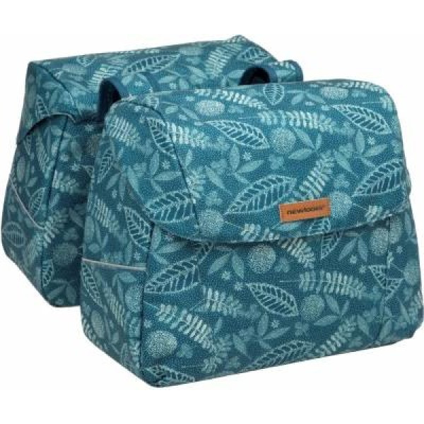 New Looxs Alforjas Joli 37l Impermeable Poliester Azul Bosque Con Reflectantes (38x18x30 Cm)