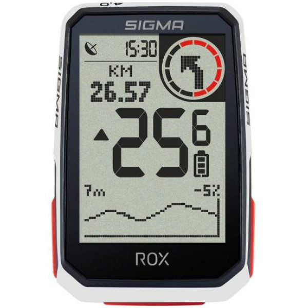 Sigma Gps Rox 4.0 White + Sensor Set