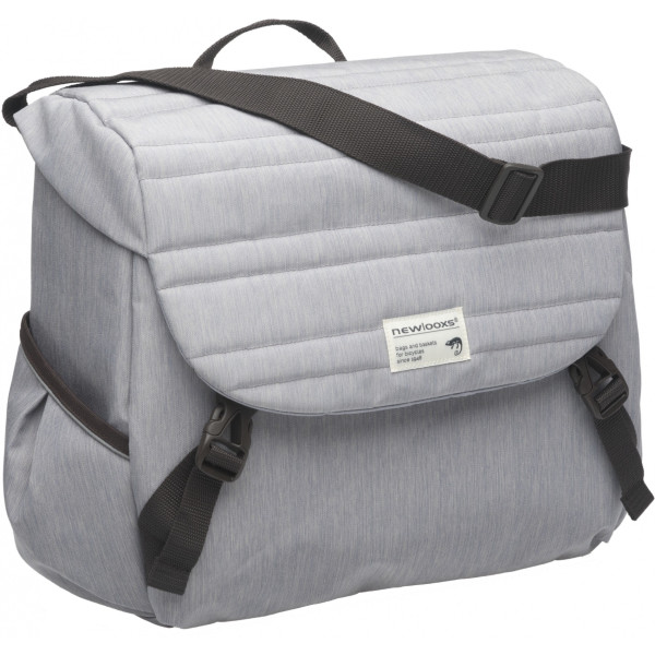 Nouveau Looxs Mondi Joy 18.5l Waterproof Grey Polyester Bag With Reflective Piping (36x16x32 Cm)