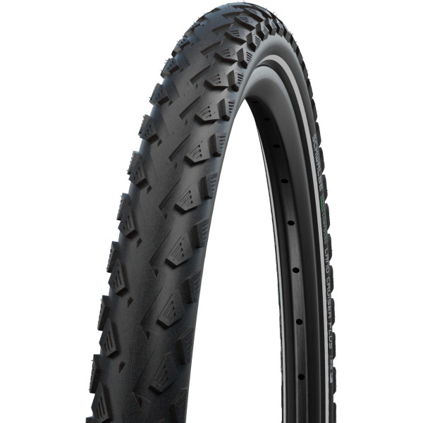 Schwalbe Buitenband Land Cruiser Plus 28x1.75 Hs450 Active Punctureguard Twinskin Rig. Zwart Refl 47-622