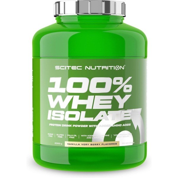 Scitec Nutrition 100% Whey Isolat mit zusätzlichem L-Glutamin 2 kg