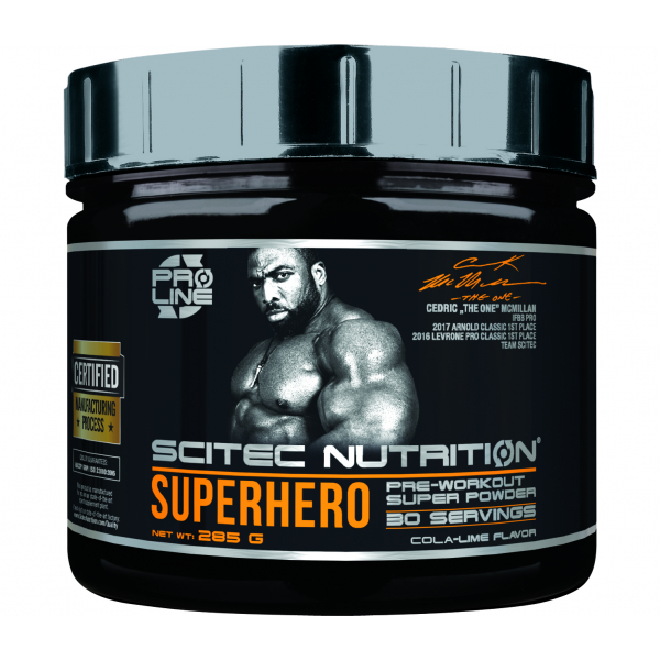 Scitec Nutrition Superhero Pre-allenamento 285 gr