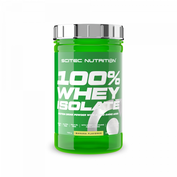 Scitec Nutrition 100% Whey Isolate with additional L-Glutamine 700 gr