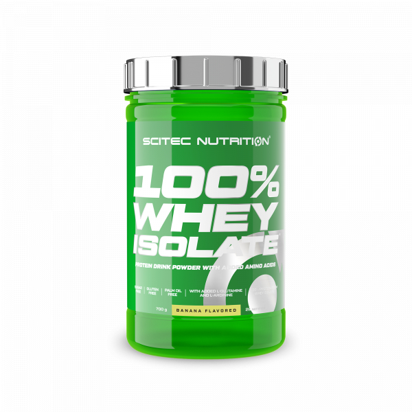 Scitec Nutrition 100% Whey Isolate com L-Glutamina adicional 700 gr