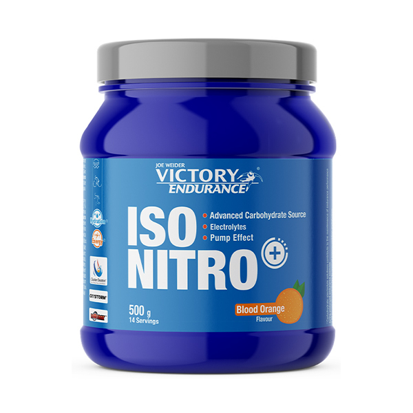 Victory Endurance Iso Nitro Energy Drink 500g - Isotonic Drink with an Energy Pump / Cluster Dextrim, VinitroxTM and Oxystorm
