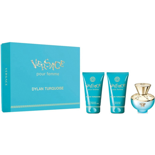 Versace Dylan Turquoise Lote 3 Piezas Mujer