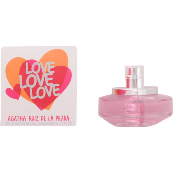 Agatha Ruiz De La Prada Love Love Eau De Toilette Vaporisateur 50 Ml Femme