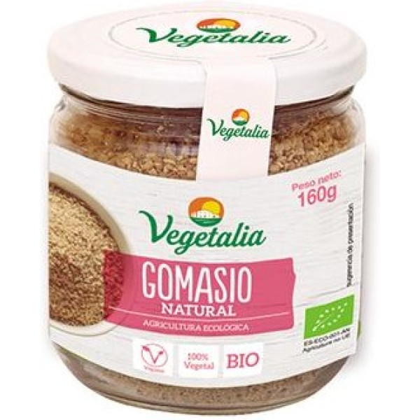 Vegetalia Gomasio En Tarro De Cristal 160 Gr