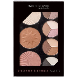 Magic Studio Paleta de sombra y bronceador 23 gr unisex