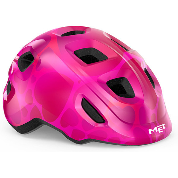 Casque pour enfants Met Hooray Mips Bright Pink Hearts