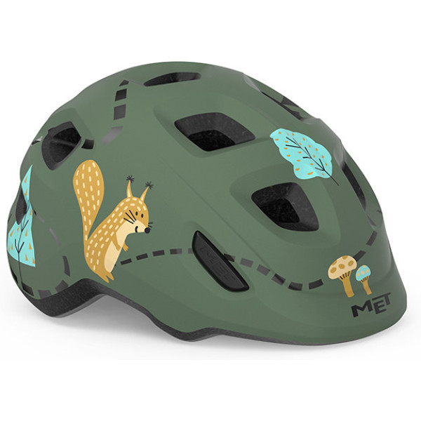 Casque Met pour enfants Hooray Mips Forest Gloss Green