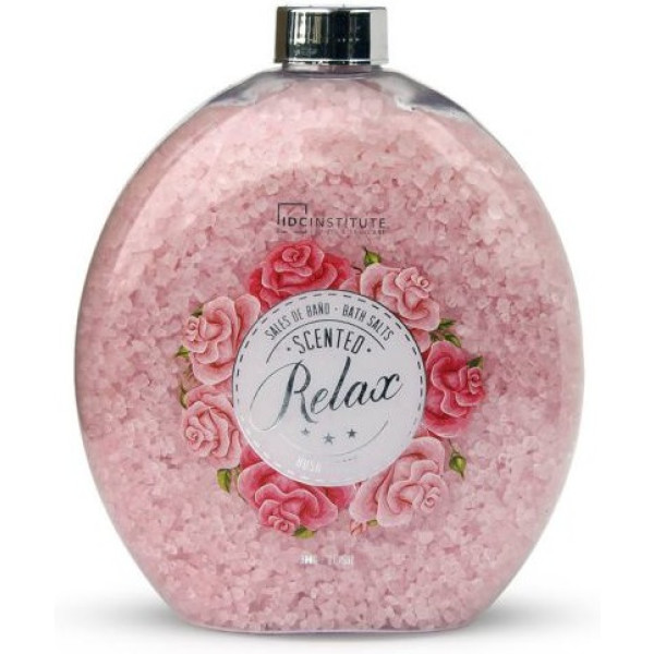 Idc Institute Sels de bain relaxants parfumés rose 900 gr unisexe