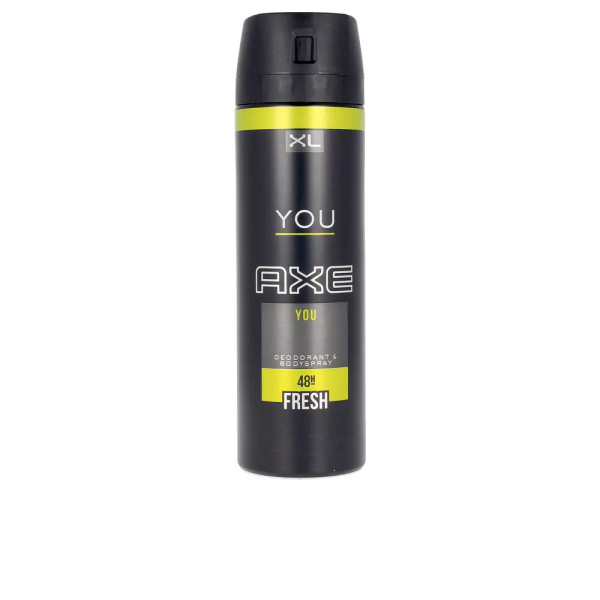 Axe You Fresh Déodorant Spray Xxl 200 Ml Unisexe